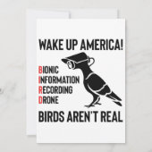 鳥は実在無いもしてハエだ 招待状 (裏面)