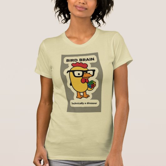 鳥は技術的には恐竜 Tシャツ (正面)