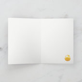 鳥は歌っています: "ハッピーイースター!" イースターカード シーズンカード (内部)