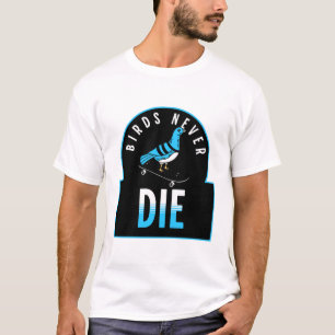 鳥は死ぬ Tシャツ