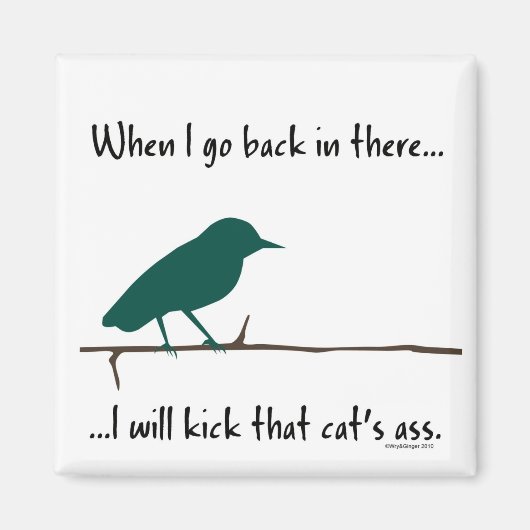 鳥は磁石を夢見る マグネット (正面)