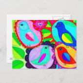 鳥は言います自由がほしいと思うことを! ポストカード (正面/裏面)