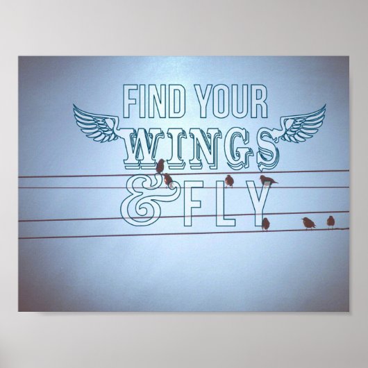 鳥は針金で飛ぶ ポスター (正面)