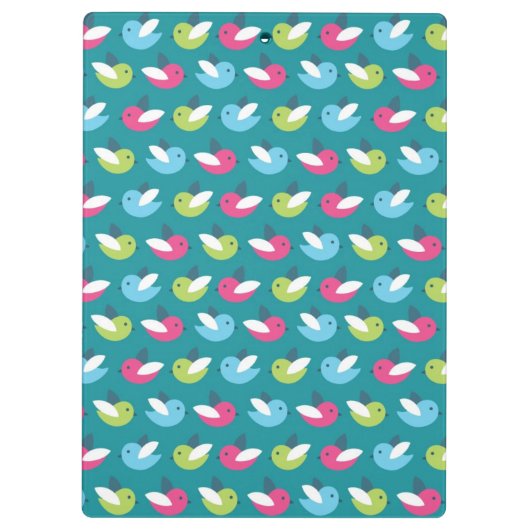 鳥は青を模造します クリップボード (裏面)