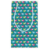 鳥は青を模造します スモールペーパーバッグ (正面)