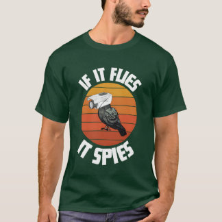 鳥は10実在月30日もし金に飛ばさない Tシャツ