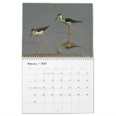 鳥は2012年をカレンダーに記録します カレンダー (2月 2027)
