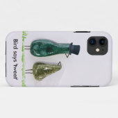 鳥は「さえずり」と鳴く Case-Mate iPhoneケース (裏面(横))