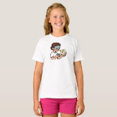 鳥への餌やり Tシャツ (正面フル)