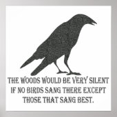 鳥もしは鳴かぬ ポスター (正面)