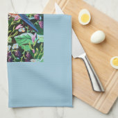 鳥も鳥も鳥も！ キッチンタオル (四つ折り)