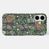 鳥やリスが住む森 Case-Mate iPhoneケース (裏面 (横))