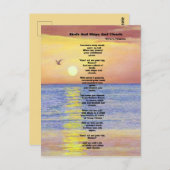 鳥や船や雲 ポストカード (正面/裏面)