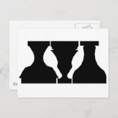 鳥や鳥の光の錯覚 ポストカード (正面/裏面)