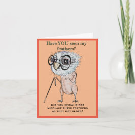 鳥よ、誕生日おめでとう カード