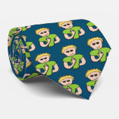 鳥を動かす ネクタイ (ロール)