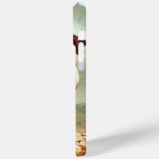 鳥を口に入れたハンター犬 Case-Mate iPhoneケース (裏面 / 左)