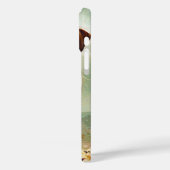 鳥を口に入れたハンター犬 Case-Mate iPhoneケース (裏面 / 左)