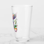 鳥を愛する人のための美しいハミングバード タンブラーグラス (左)