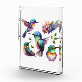 鳥を愛する人のための、美しくかわいいハミングバード フォトブロック (右)