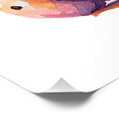 鳥を愛する人のための、美しくかわいいハミングバード フォトプリント            (角)