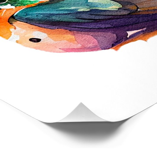 鳥を愛する人のための、美しくかわいいハミングバード ポスター (コーナー)