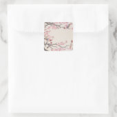 鳥を歌う春 スクエアシール (バッグ)