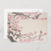 鳥を歌う春 ポストカード (正面/裏面)