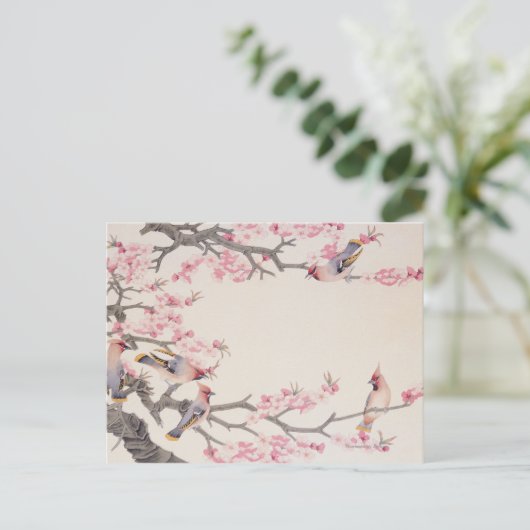 鳥を歌う春 ポストカード (スタンド正面)