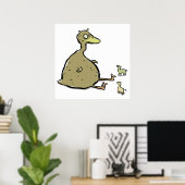 鳥を腐らせる ポスター (ホームオフィス)