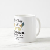 鳥を見る コーヒーマグカップ (正面右)