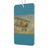 鳥を追いかける空気清浄剤 カーエアーフレッシュナー (左)