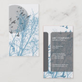 鳥をsilhouscreen 名刺 (正面/裏面)