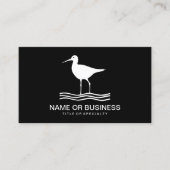 鳥アイコン 名刺 (正面)