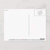 鳥アステカ霊はがき ポストカード (裏面)