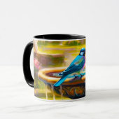 鳥アート類 マグカップ (正面左)