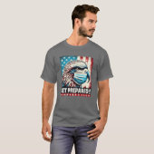 鳥インフルエンザH5N1少年 Tシャツ (正面フル)