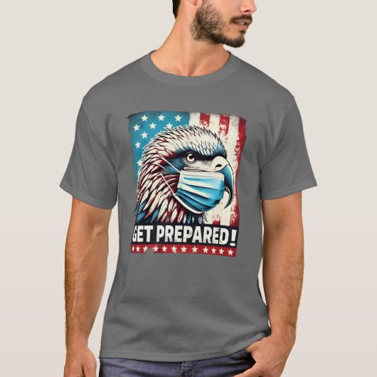 鳥インフルエンザH5N1少年 Tシャツ (正面)