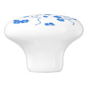 鳥オンさくらんぼフラズブループリント セラミックノブ (側面)