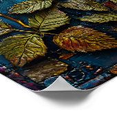 鳥オーナメント ポスター (角)