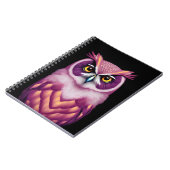 鳥カラフルのアートワーク ノートブック (左側)