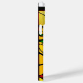 鳥カラフルのステンドグラスのアートワーク Case-Mate iPhoneケース (裏面 / 右)