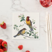 鳥カラフルのナプキン スタンダードカクテルナプキン (インサイチュ)