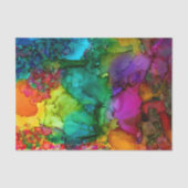 鳥カラフルの森ティッシュペーパー 薄葉紙 (正面)