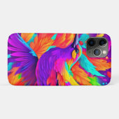 鳥カラフルの芸術 Case-Mate iPhoneケース (裏面(横))