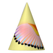 鳥カラフルパーティー帽子 – お使いの色 パーティーハット (左)
