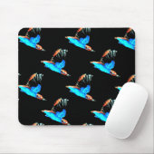 鳥カラフル型金魚類 マウスパッド (マウス)