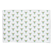 鳥カラフル枕ケース 枕カバー (正面)