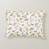 鳥カラフル枕 アクセントクッション (裏面)