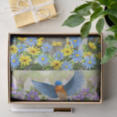 鳥カラフル浴花園 薄葉紙 (ギフト)